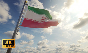 فیلم استوک پرچم ایران