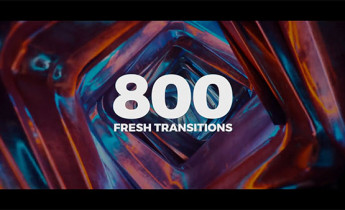 پروژه افترافکت مجموعه ترانزیشن Fresh Transitions