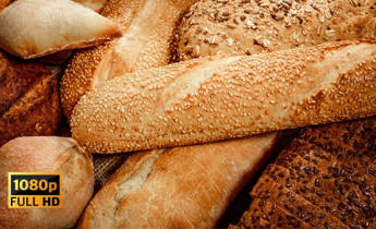 فوتیج ویدیویی نان کنجدی