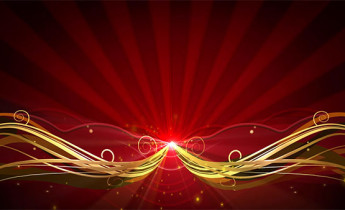 بک گراند ویدیویی موج دار