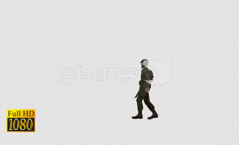 فوتیج ویدیویی سرباز