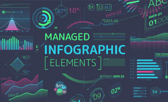 پروژه افترافکت مجموعه المان اینفوگرافیک 