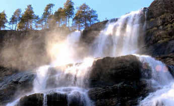 فوتیج ویدیویی آبشار