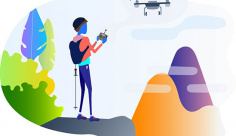 وکتور عکس با پهباد