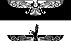 وکتور نماد باستانی هخامنشی