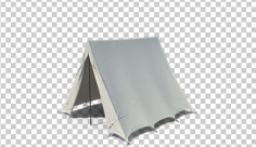 عکس برش خورده سه بعدی چادر نظامی