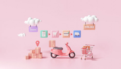 عکس سه بعدی پیک حمل و نقل