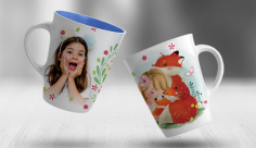 طرح لایه باز سابلیمیشن ماگ تبلیغاتی متولدین تیر