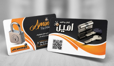 طرح لایه باز کارت ویزیت کلید سازی