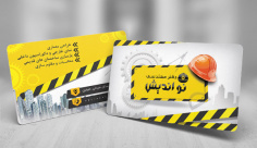 طرح لایه باز کارت ویزیت دفتر فنی مهندسی