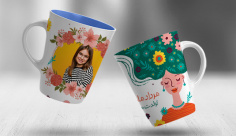 طرح لایه باز سابلیمیشن ماگ تبلیغاتی متولدین مرداد