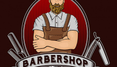 وکتور لوگو آریشگاه مردانه