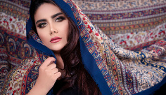 عکس پارچه سنتی در حجاب زن