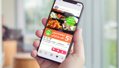 طرح لایه باز بنر اینستگرام ویژه فروش غذا