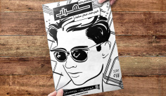 طرح لایه باز تراکت ریسو آرایشگاه مردانه