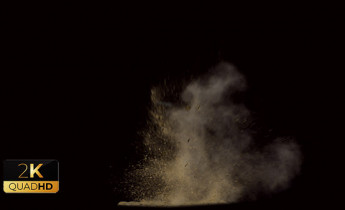 فوتیج ویدیویی غبار