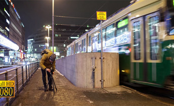 تایم لپس عکاس و مترو شهری