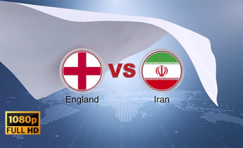 ویدیو استوک پیش بازی مسابقه فوتبال ایران و انگلیس