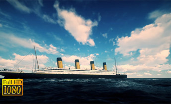 فوتیج ویدیویی کشتی مسافرتی