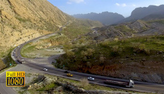 تصویر هوایی از جاده ایران