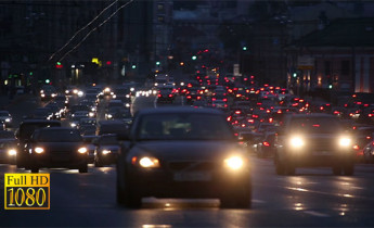 فوتیج ویدیویی ترافیک و خودروهای شهری