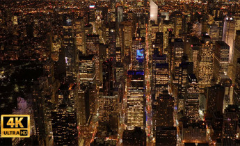 فوتیج ویدیویی هوایی از شهر
