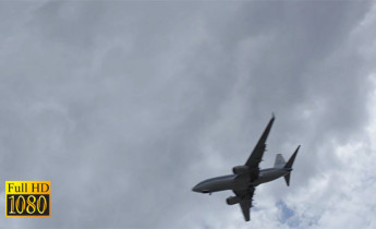 فوتیج ویدیویی هواپیما