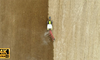 فیلم هوایی خام از کشاورزی
