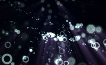 بک گراند ویدیویی ذرات دایره ای نوری