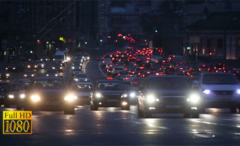 فیلم ترافیک شهری و خودروها