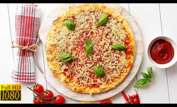 فوتیج ویدیویی پیتزا و فست فود