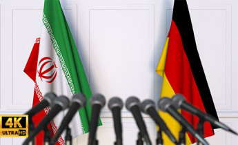 فوتیج ویدیویی مذاکره ایران و آلمان