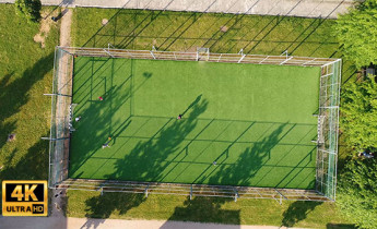فیلم هوایی از زمین فوتبال خانگی