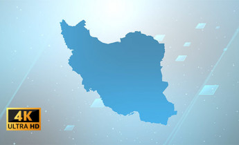فیلم استوک نقشه کشور ایران