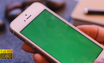 فوتیج ویدیویی اسکرین سبز موبایل