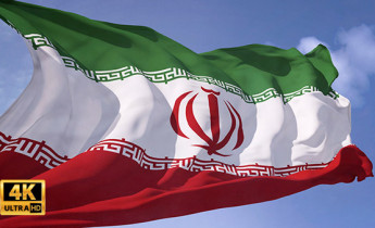 فوتیج ویدیویی اسلوموشن پرچم ایران