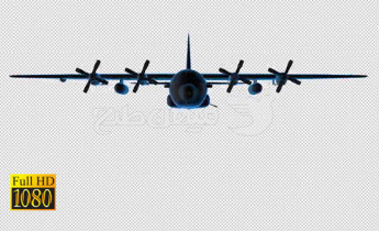 فوتیج ویدیویی هواپیمای نظامی