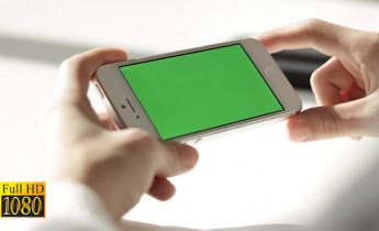 ﻿فوتیج ویدیویی اسکرین سبز موبایل