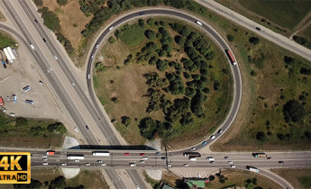 فیلم هوایی از خودروها