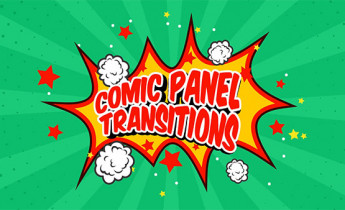 پروژه افترافکت نمایش ترنزیشن (Comic Panel Transition)