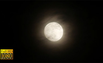 فوتیج ویدیویی حرکت ماه