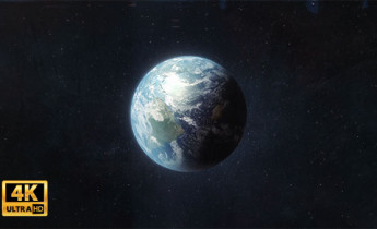 ﻿فوتیج ویدیویی نمایی کامل از کره زمین