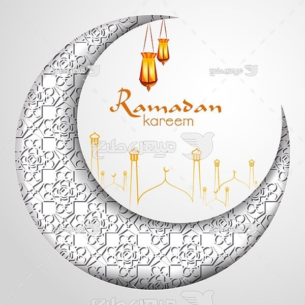 وکتور ماه رمضان