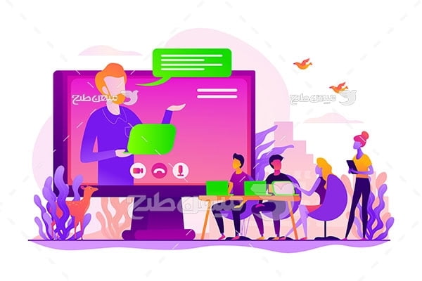 وکتور وبینار آنلاین