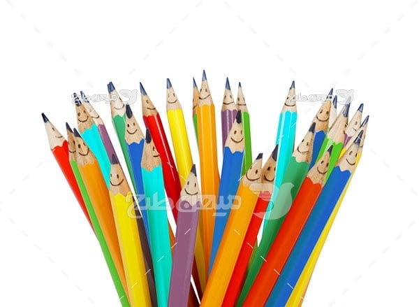 عکس تبلیغاتی مداد رنگی های قشن
