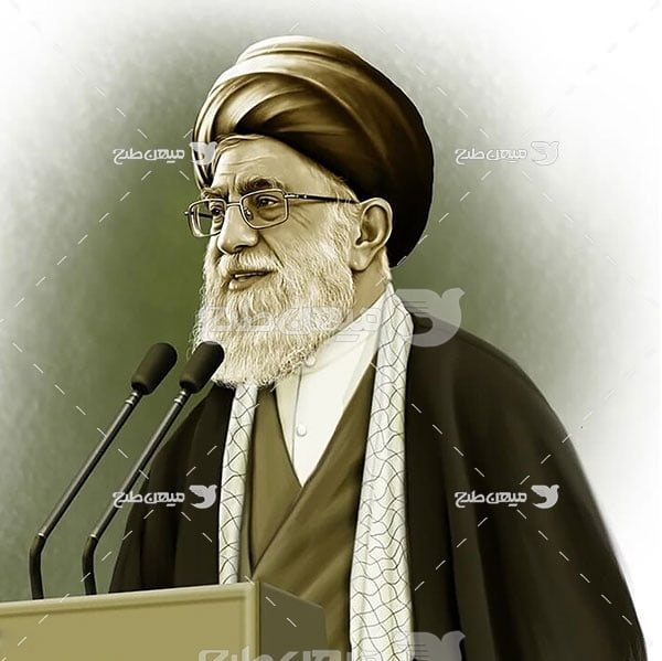 عکس رهبر جمهوری اسلامی ایران