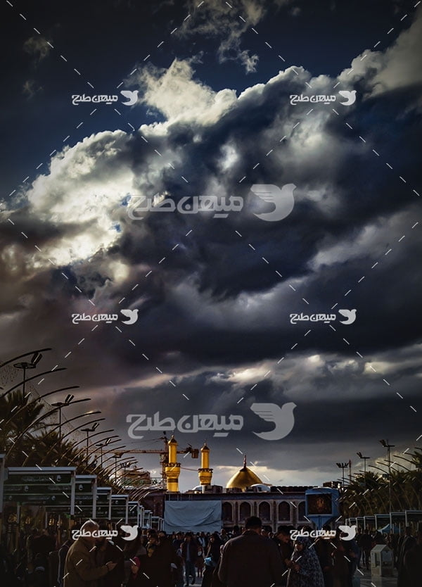 عکس بین الحرمین کربلا