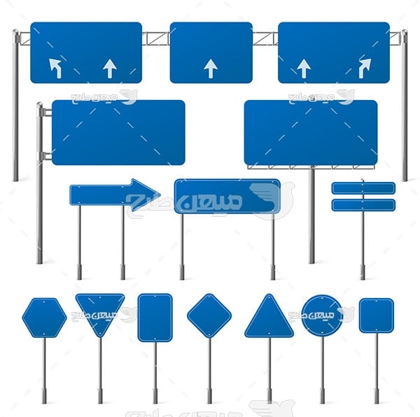وکتور تابلو اعلائم رانندگی