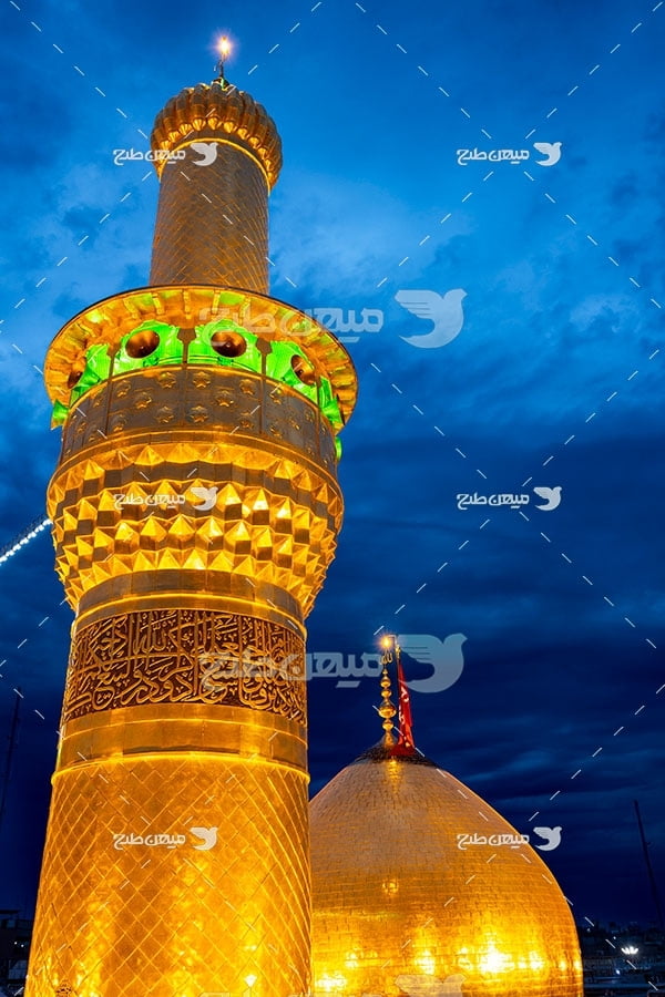 عکس‌های باکیفیت گنبد و بارگاه امام حسین (ع)