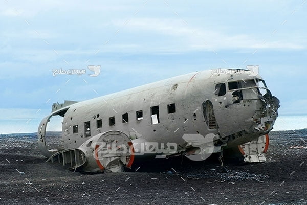 عکس سقوط هواپیما